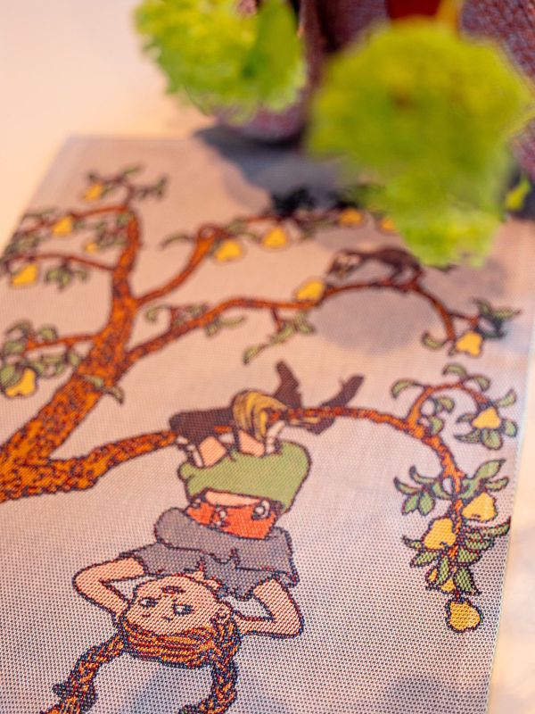 Pippi Handtuch Kopfüber 40 x 60 cm - Mehrfarbig
