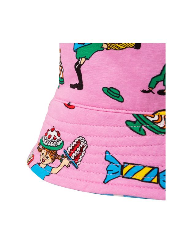 Pippi Longstocking Sunhat  Party Motif - Pink