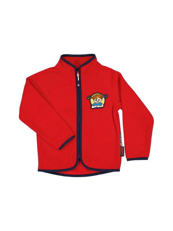 Pippi Langstrumpf Fleecejacke - Rot