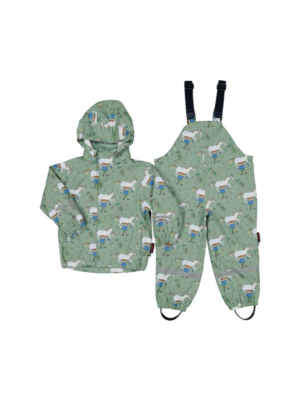 Rain Set Pippi Longstocking Fleece Lined