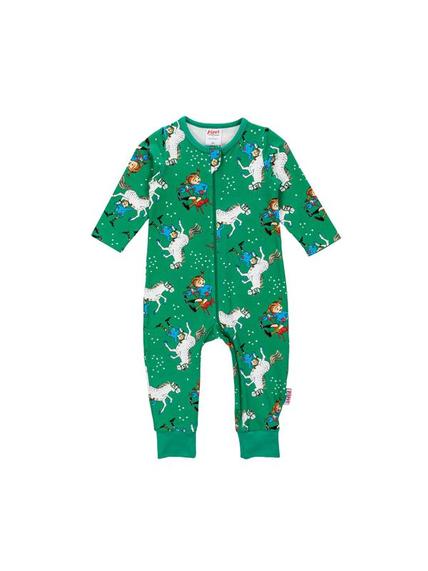 Pippi pyjamas for babies - green