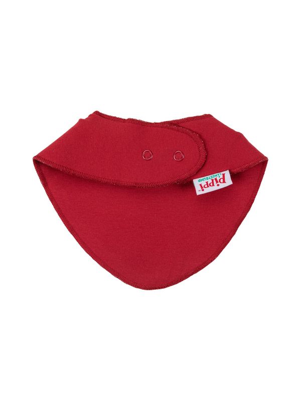 Pippi Longstocking bib - red