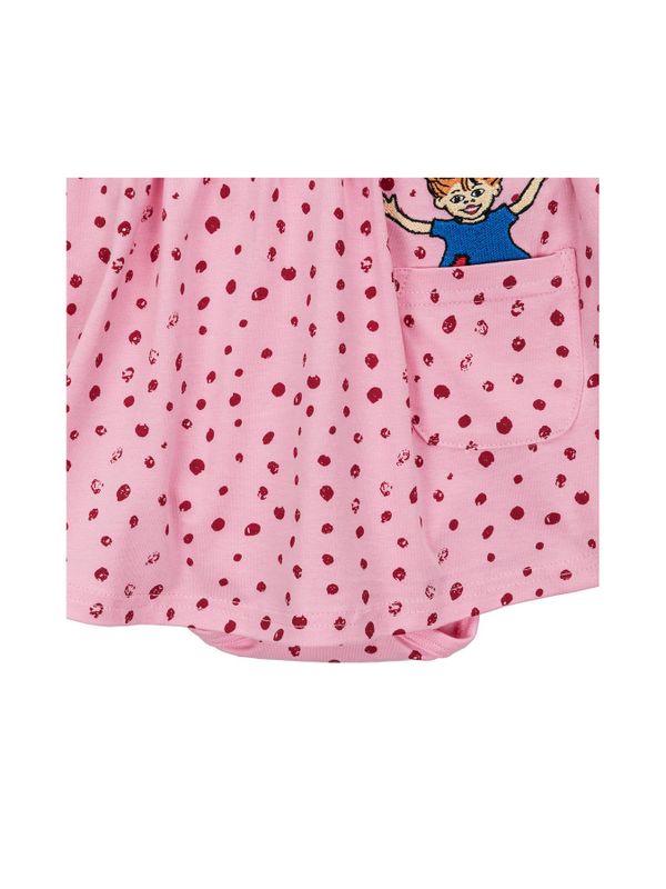 Pippi Langstrumpf Body-Kleidchen - Rosa