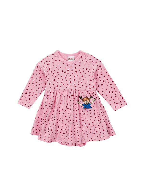 Pippi Langstrumpf Body-Kleidchen - Rosa