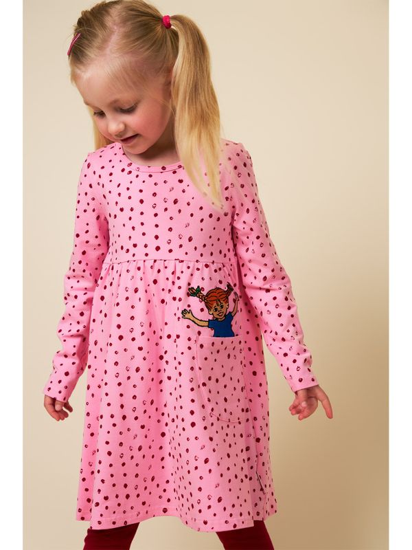 Pippi Langstrumpf Kleid - Rosa