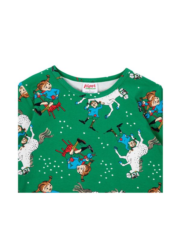 Pippi Longstocking shirt - green