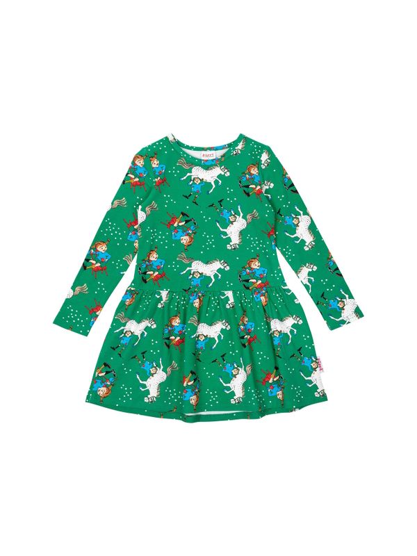 Pippi Langstrumpf Kleid - Grün