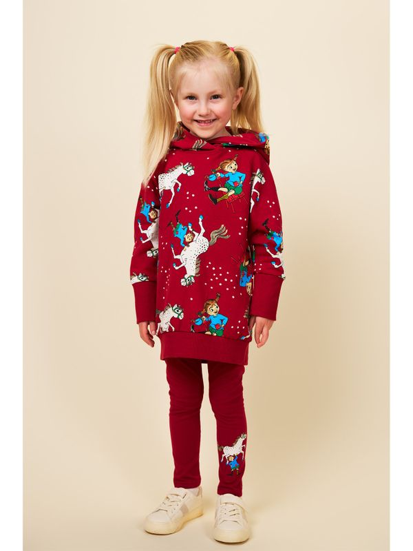 Pippi Langstrumpf Hoodie - Rot