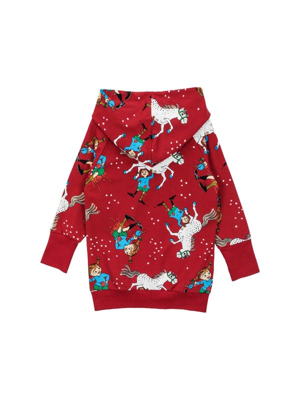 Pippi Langstrumpf Hoodie - Rot