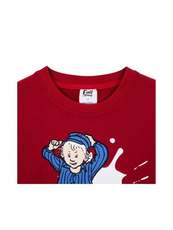 Michel aus Lönneberga Sweatshirt - Rot