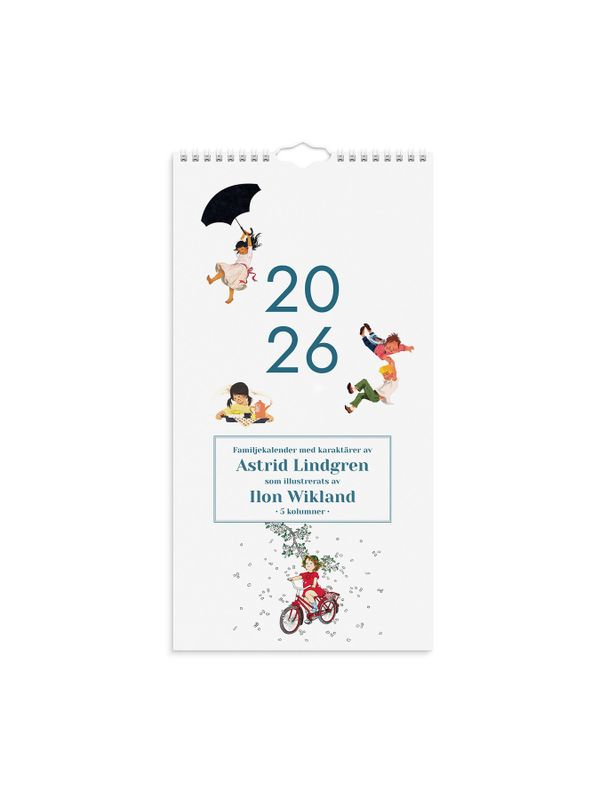 Familienkalender 2026 - Ilon Wikland