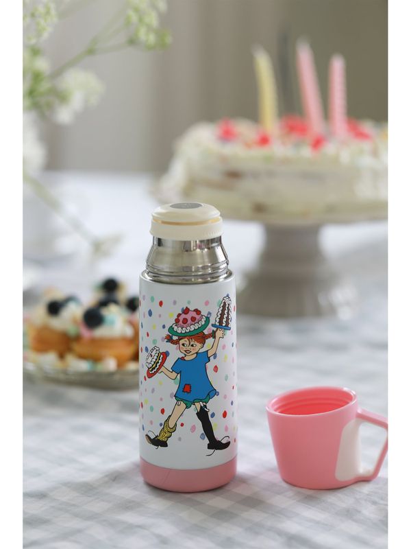 Thermos Pippi Longstocking 350 ml - pink