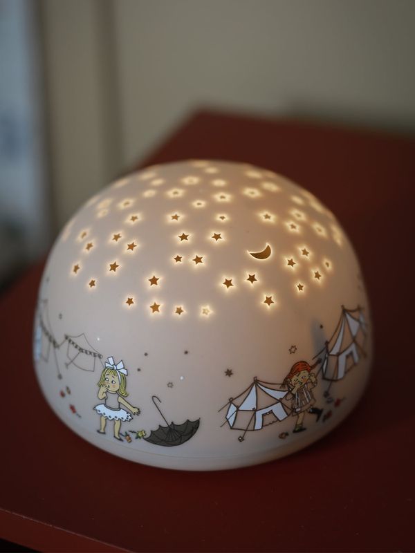 Night light Pippi Longstocking - starry sky