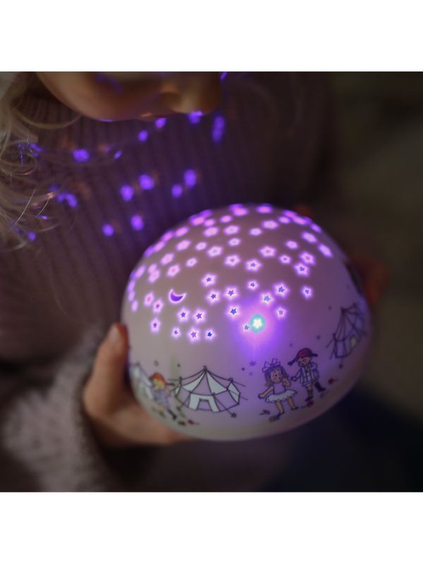 Night light Pippi Longstocking - starry sky