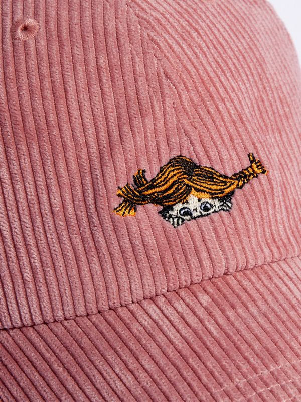 Cap Pippi Peekaboo Cord Erwachsene - Rosa
