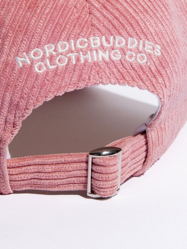 Cap Pippi Peekaboo Cord Erwachsene - Rosa