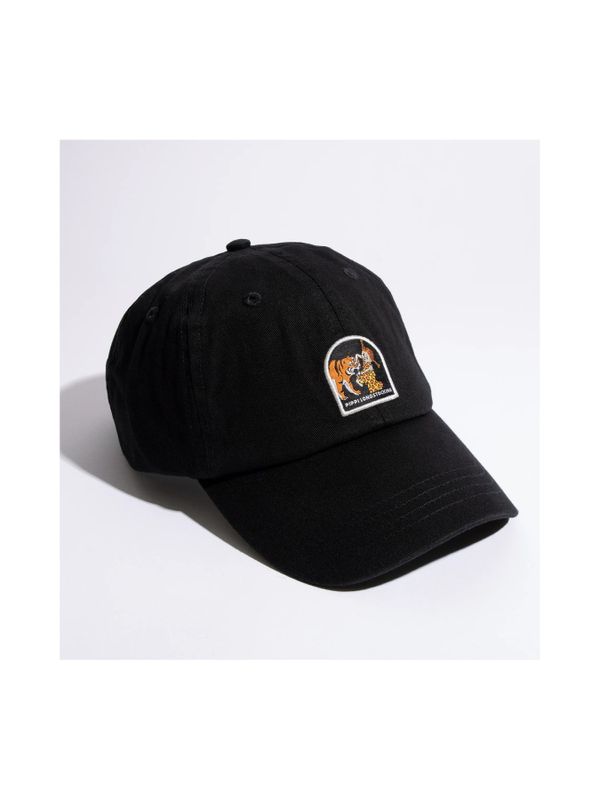 Dad Cap Pippi & Tiger Schwarz - Erwachsene