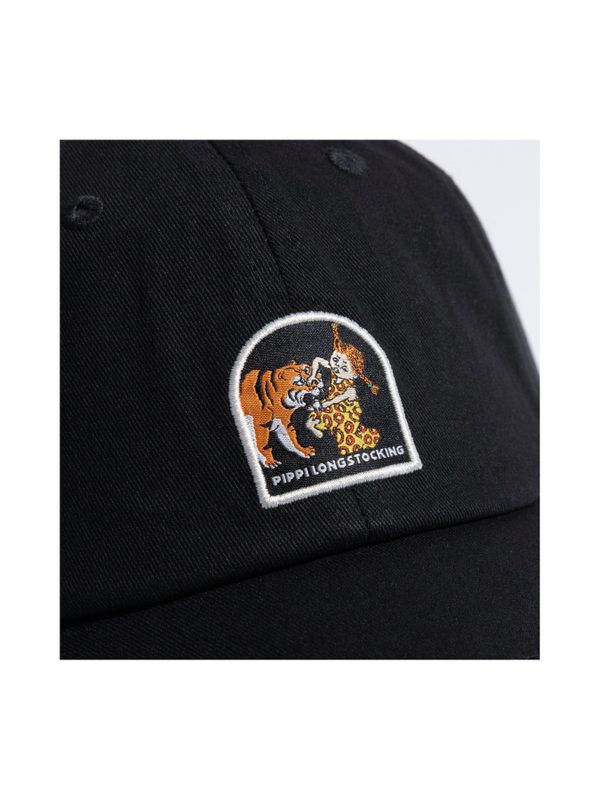 Dad Cap Pippi & Tiger Schwarz - Erwachsene