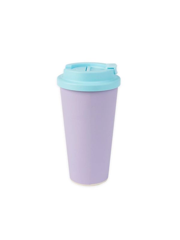 Take-Away Mug Pippi up and down 450ml - Purple