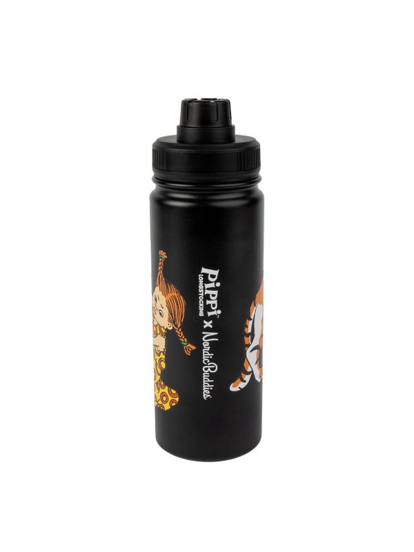 Buy Thermal Bottle Pippi Tiger - Black
