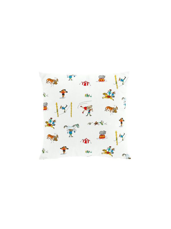 Pillowcase Pippi Longstocking at circus - White