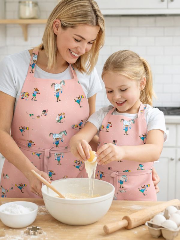 Schürze Pippi und Freunde Rosa - Kinder