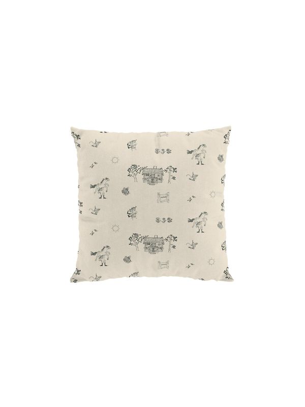 Kuddfodral Pippi Långstrump - Beige