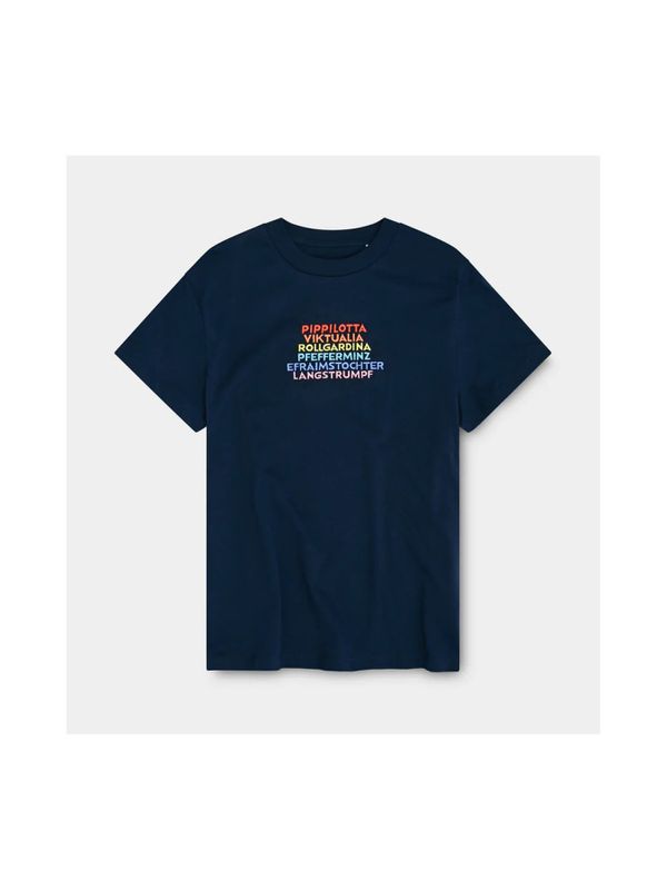 T-shirt Pippi Långstrump - blå - Tyska
