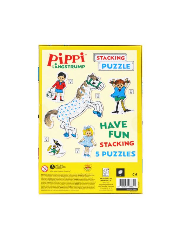 Stapelpussel Pippi Långstrump