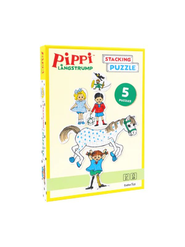 Stapelpussel Pippi Långstrump