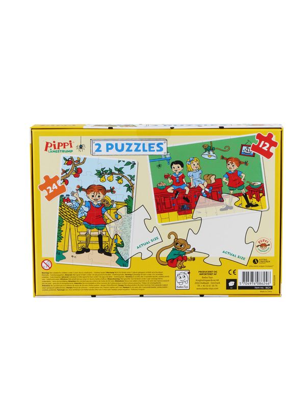 Puzzlebox Pippi Langstrumpf – 12 & 24 Teile
