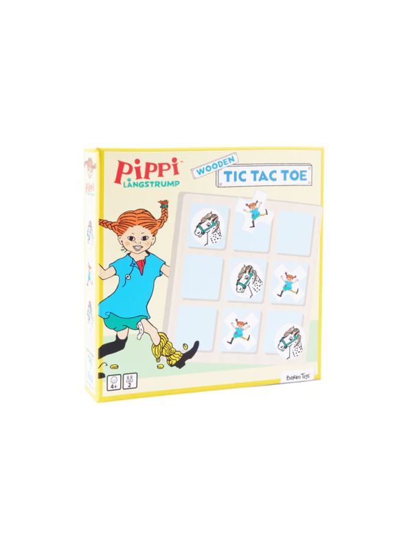 Tre i rad Pippi Långstrump