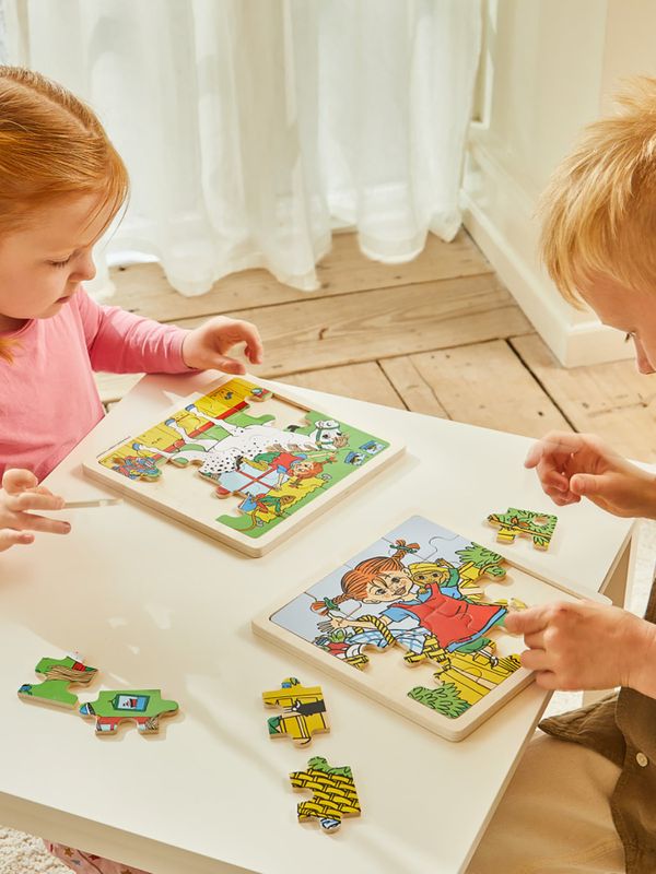 Puzzle Pippi Longstocking & Mr. Nilsson - 16 pieces