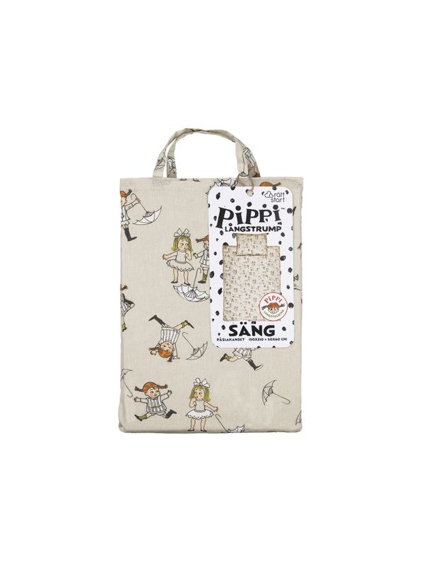 Duvet cover Pippi Longstocking - Beige