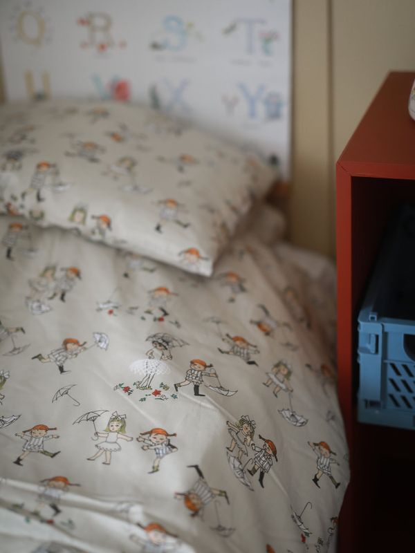 Duvet cover Pippi Longstocking - Beige