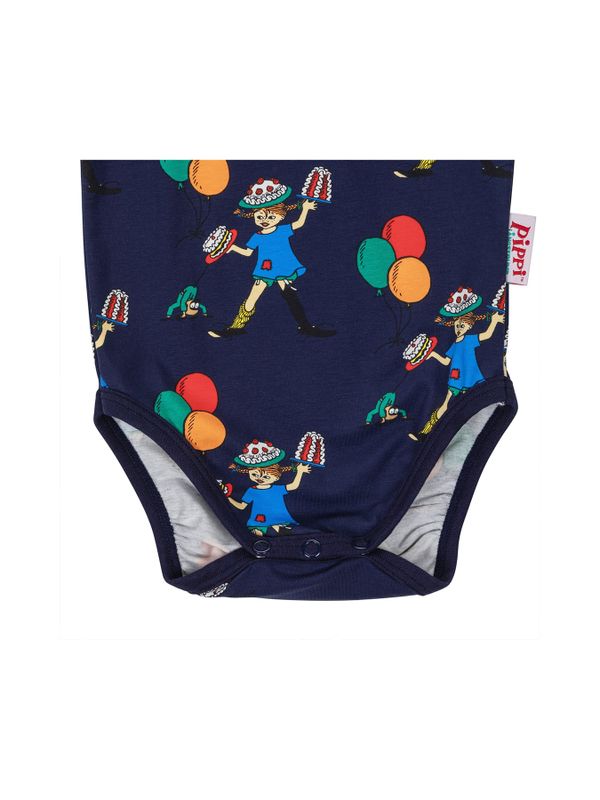 Body Pippi Långstrump - Blå