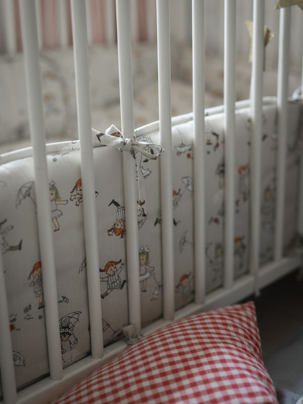 Spjälskydd Pippi Långstrump - Beige