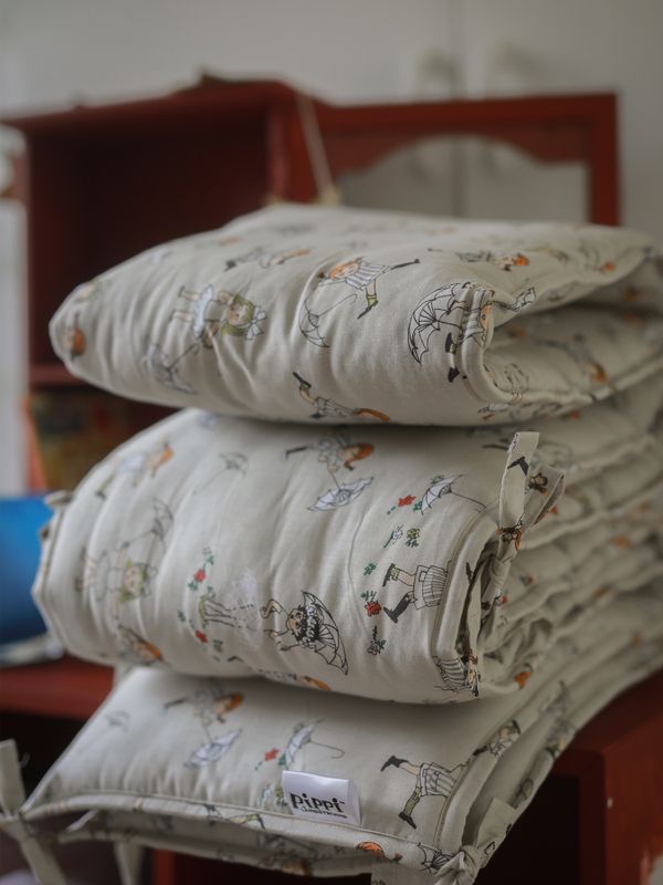 Spjälskydd Pippi Långstrump - Beige