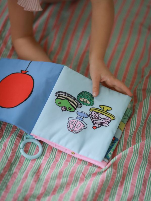 Prasselbok Pippi Långstrump - Multifärgad