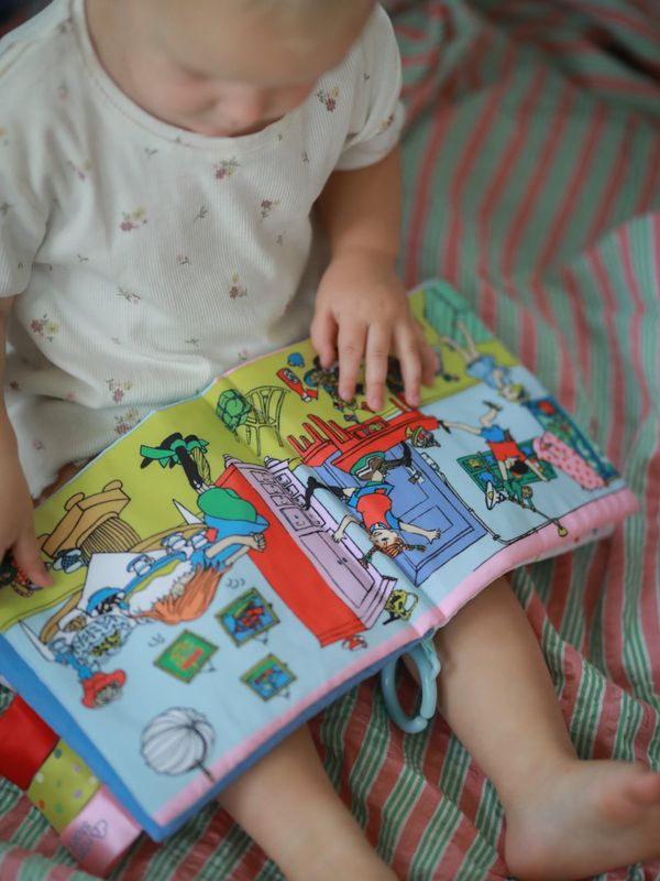 Prasselbok Pippi Långstrump - Multifärgad