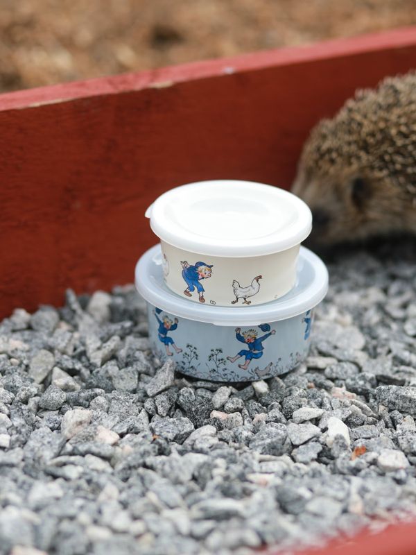 Storagebox Emil in Lönneberga - White/Blue