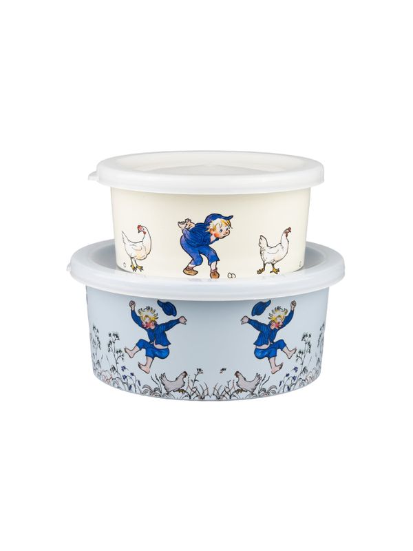 Storagebox Emil in Lönneberga - White/Blue