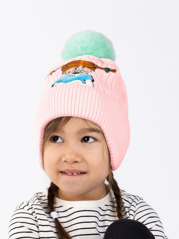 Beanie Pippi Longstocking - Pink