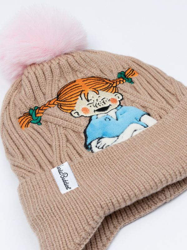 Beanie Pippi Longstocking - Brown