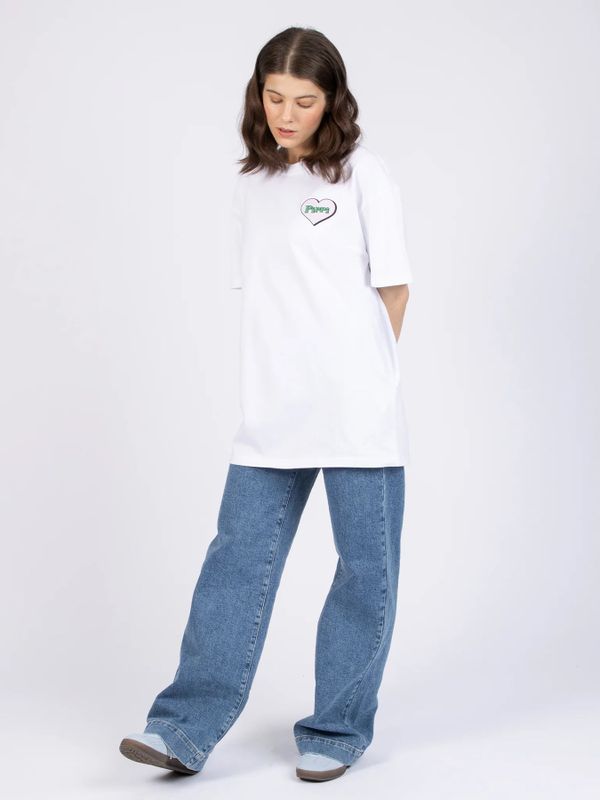 T-shirt Pippi Longstocking strong - White