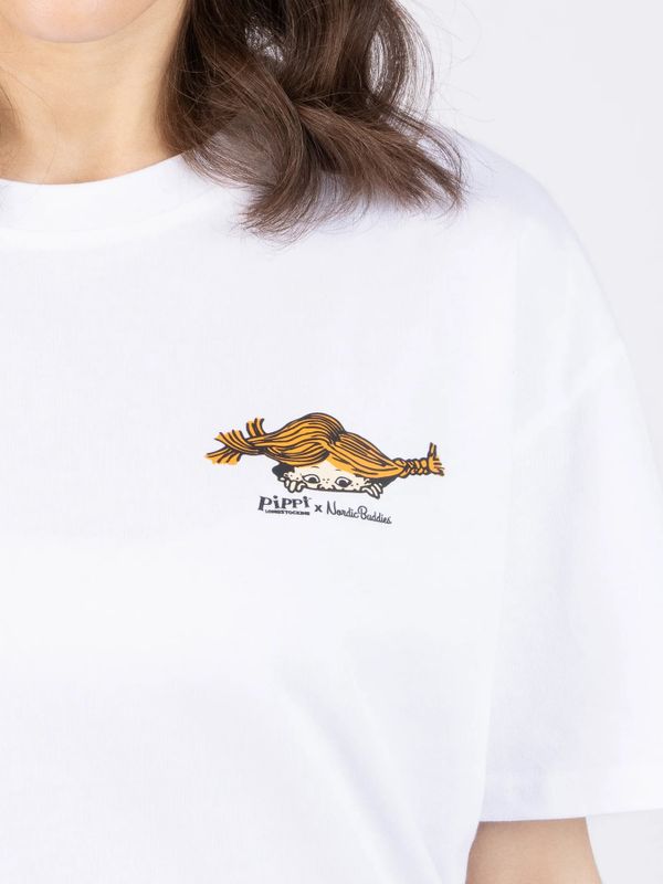 T-shirt Pippi Longstocking Nightgown - White