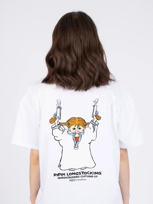 T-shirt Pippi Longstocking Nightgown - White