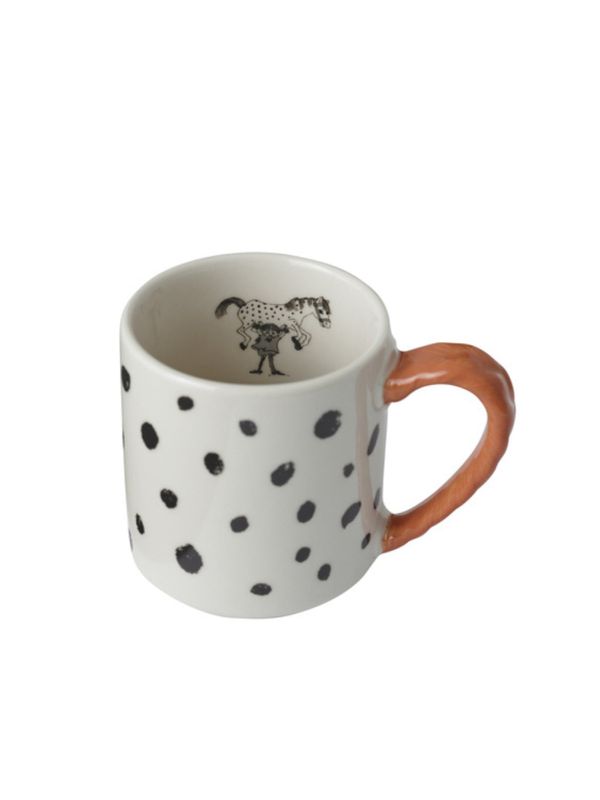Mugg Pippi Långstrump Prickar - 20 cl