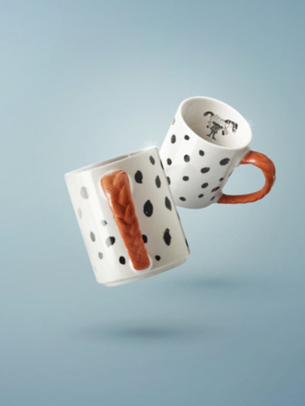 Mugg Pippi Långstrump Prickar - 35 cl