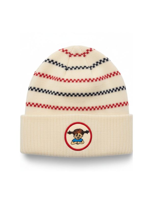 Mössa Pippi Långstrump -  rutrandig